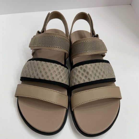 Sorel Roaming Decon Sligback Flats Sandals Sz 7.5 Tan Gladiator Ankle Strap - Picture 5 of 16